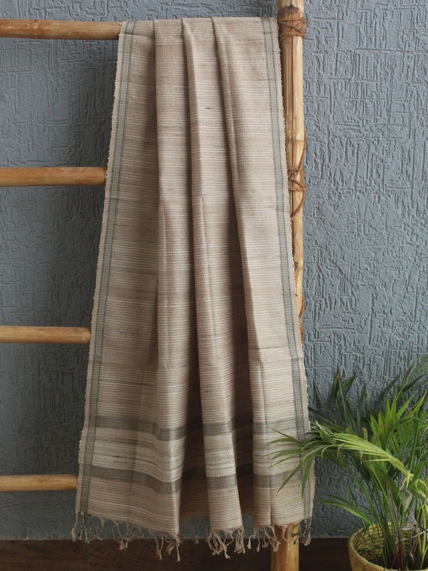 Tussar Gicha Maheshwari Silk Handloom Dupatta