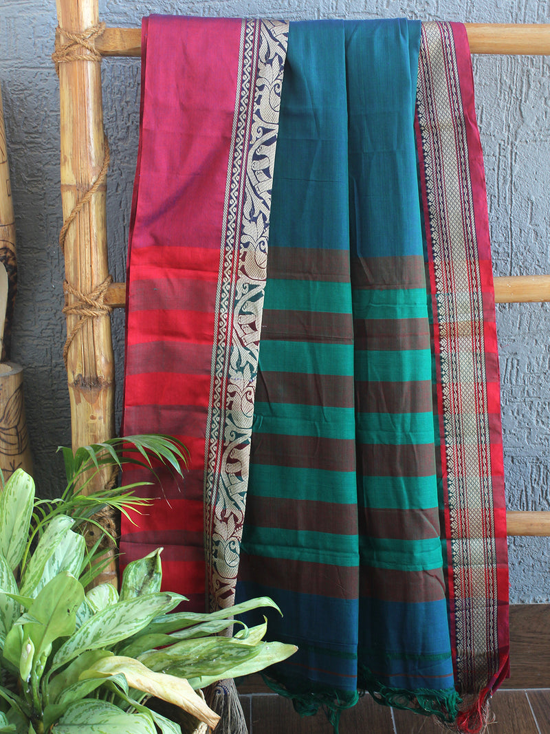 Narayanpet Mercerized Cotton Saree