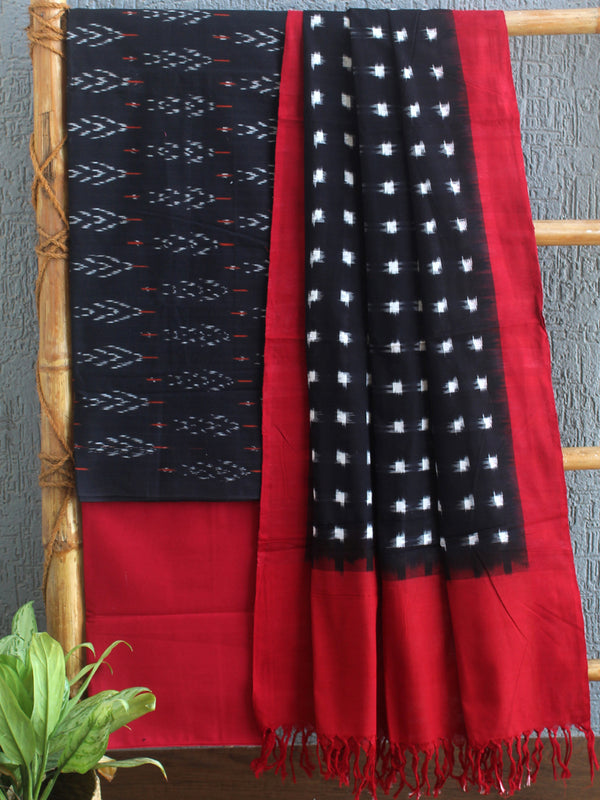 Pochampally Ikkat Handloom Cotton Dress Material