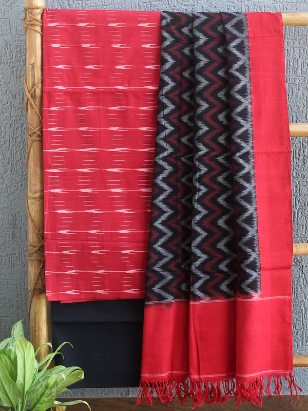 Pochampally Ikkat Handloom Cotton Dress Material