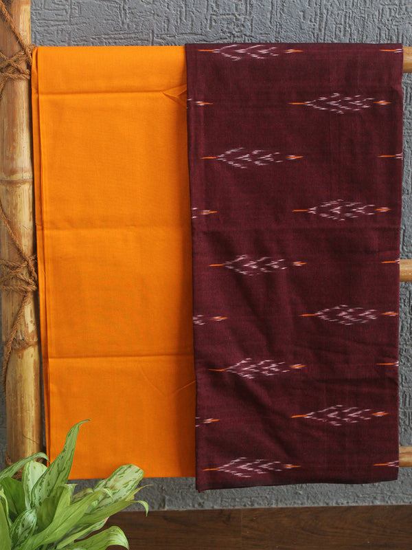 Pochampally Ikkat Handloom Cotton Dress Material