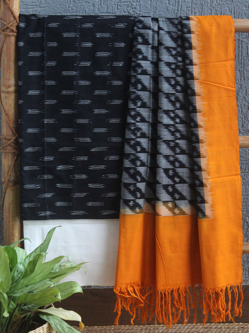 Pochampally Ikkat Handloom Cotton Dress Material