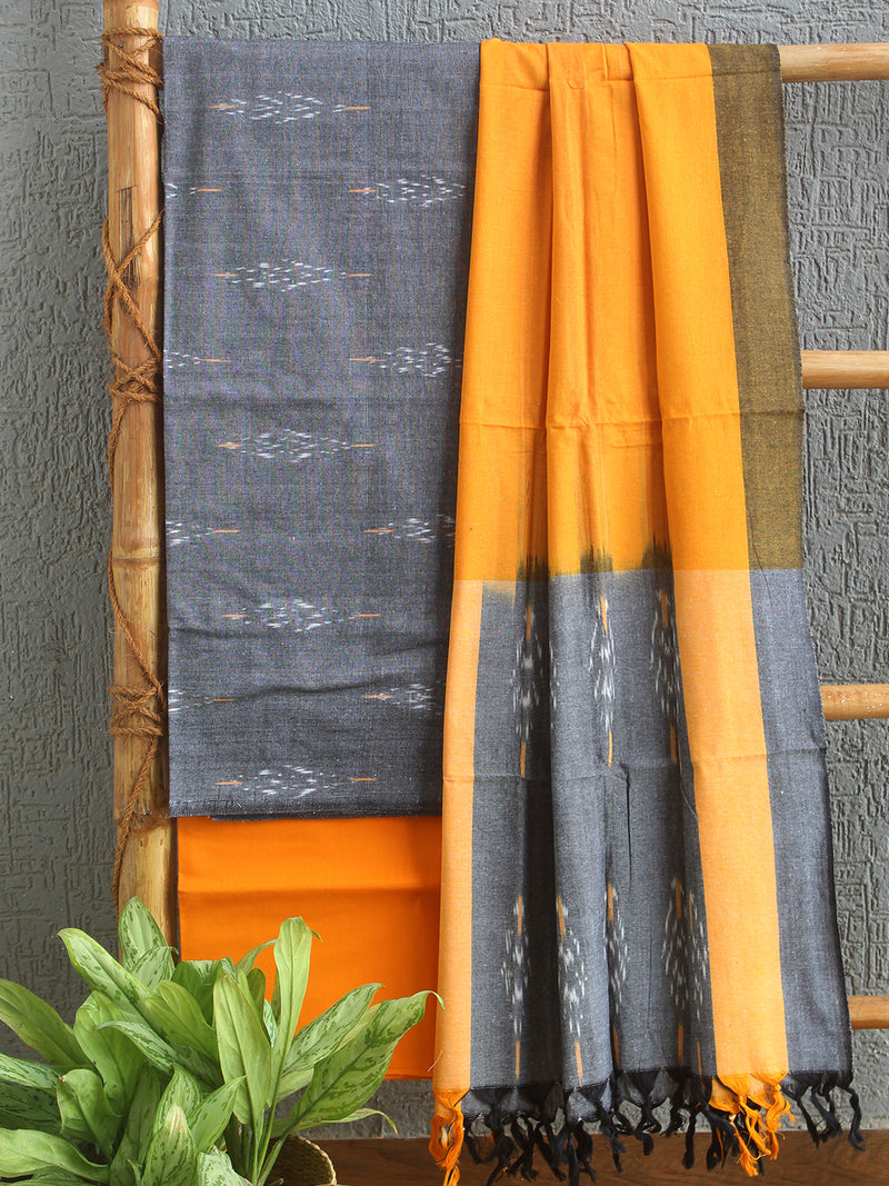 Pochampally Ikkat Handloom Cotton Dress Material