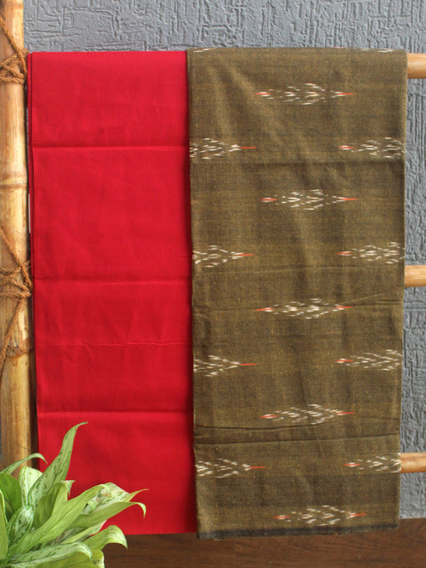 Pochampally Ikkat Handloom Cotton Dress Material